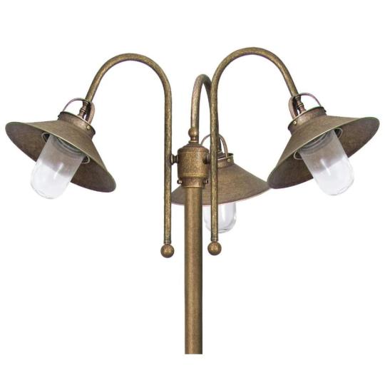 rez kulteri mediterran magas allolampa kandelaber vilagos nagy fenyu rusztikus vintage antikolt kert vilagitas lampa jarda terasz vizallo kulteri kerti.jpg